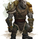 A Dungeons & Dragons Orc warrior.
